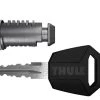 SISTEMA THULE ONE KEY 4 PACKS (BOMBINES MAS LLAVE) 2 SISTEMA THULE ONE KEY 4 PACKS (BOMBINES MAS LLAVE) -Tienda De Bicicletas sistema thule one key packs bombines mas llave